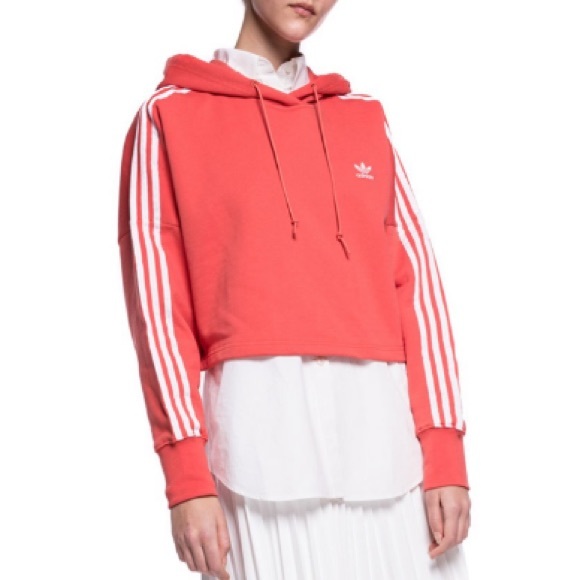 NWT Adidas Cropped Hoodie - Picture 5 of 10
